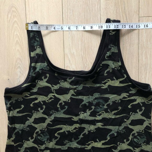 Torrid Universal Jurassic Park Mini Foxy Dress in Black Size 1X - Picture 3 of 10